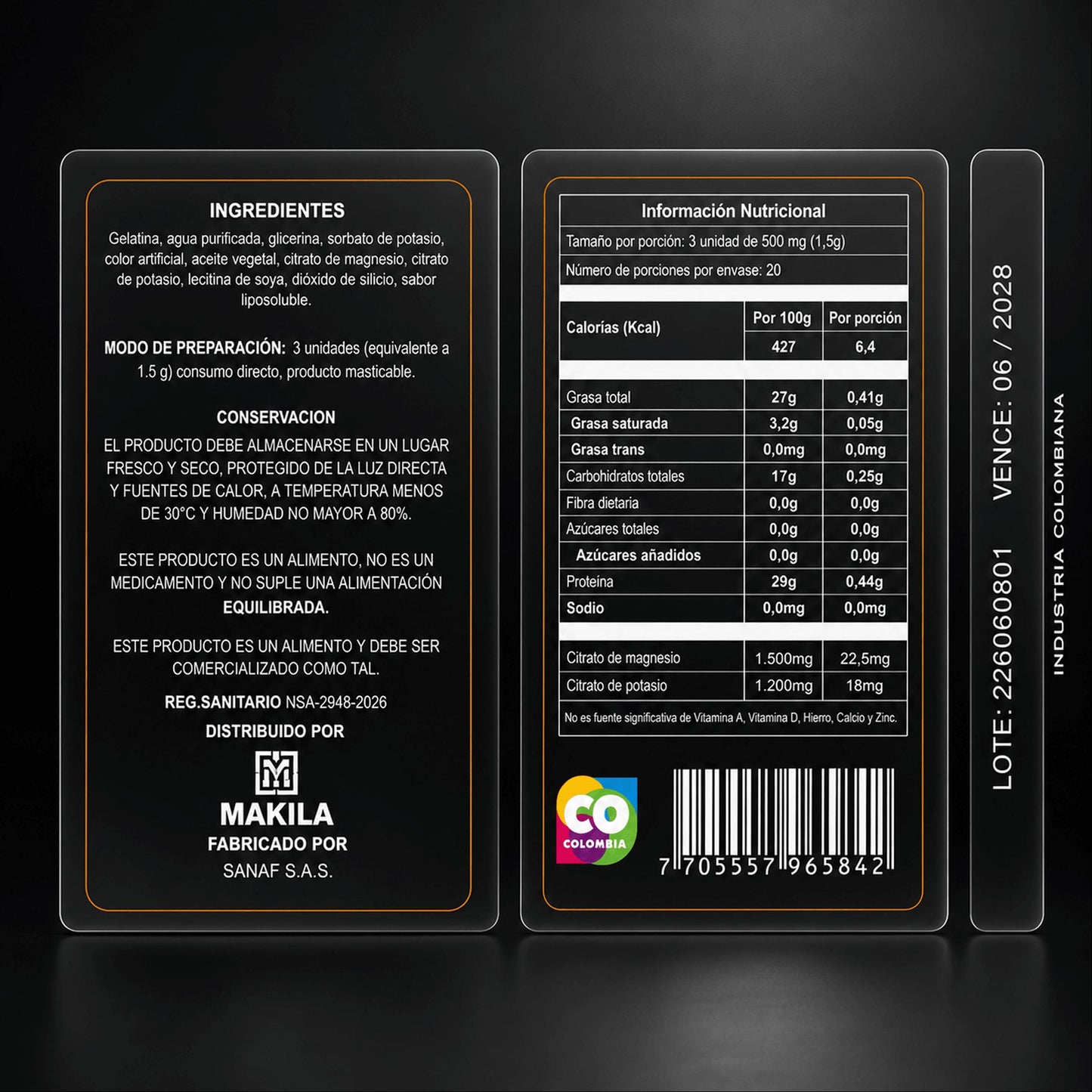 Deshincha tu rostro y luce mejor: Citrato de potasio y magnesio