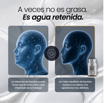 Deshincha tu rostro y luce mejor: Citrato de potasio y magnesio