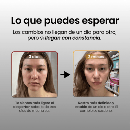 Deshincha tu rostro y luce mejor: Citrato de potasio y magnesio